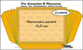 Journalzz & Pl Die - Harmonica Pocket - Stans