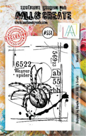 Weaver Spider - Clearstamp