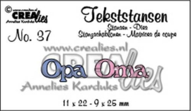 Opa Oma (NL) - Tekststans