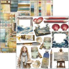 An Artist Journey - Fussy Cut Pad