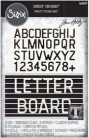 Vault Side Order Letterboard