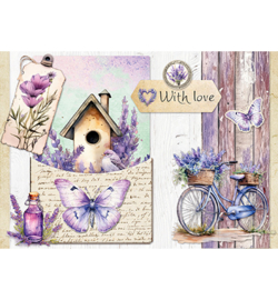 Paper Pad Lavender season Essentials nr.167