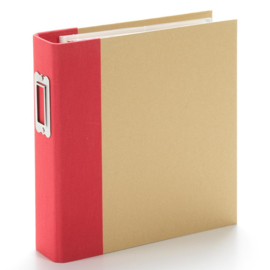 Simple Stories Sn@p! Designer Binder - Red