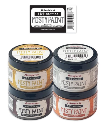 Art Stories Misty Paint Metallic Selection #OP BESTELLING#