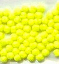 Mini Pompons Neon Geel