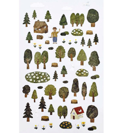 Forest  - Mini Stickers