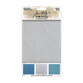 Tim Holtz Deco Sheets Winter