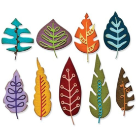 Thinlit - Artsy Leaves