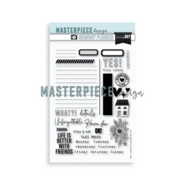 Masterpiece Memory Planner Stempelset - Journal your Day