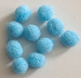 Pompons Lichtblauw