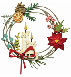 Thinlit - Tim Holtz Vault Festive Wreath
