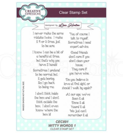 Humourous Quotes - Clearstamps