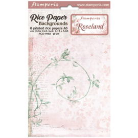 Roseland Backgrounds - Rijstpapier