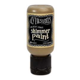 Desert Sand - Dylusions Shimmer Paint Flip Cap Bottle