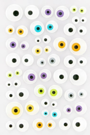 Monster Eyes - Enamel Stickers