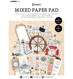 Mixed Paper Pad Vintage Summer Essentials nr.23