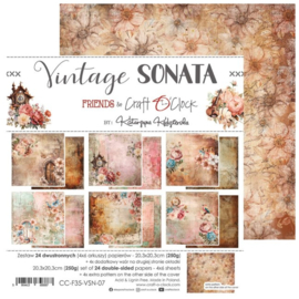 Vintage Sonata 8x8 Inch Paper Set