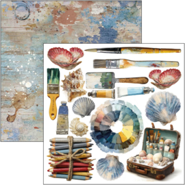 An Artist Journey - Fussy Cut Pad