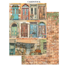 Art of Travelling - Junk Journal Stickers, Backgrounds, Cut-Outs