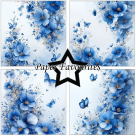 Paper Favourites - Blue Flowers