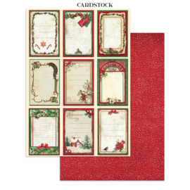 Classic Christmas - Junk Journal Stickers, Backgrounds, Cut-Outs