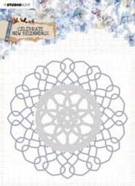 Celebrate New Beginnings nr.09 - Embossing Folder With Die Cut