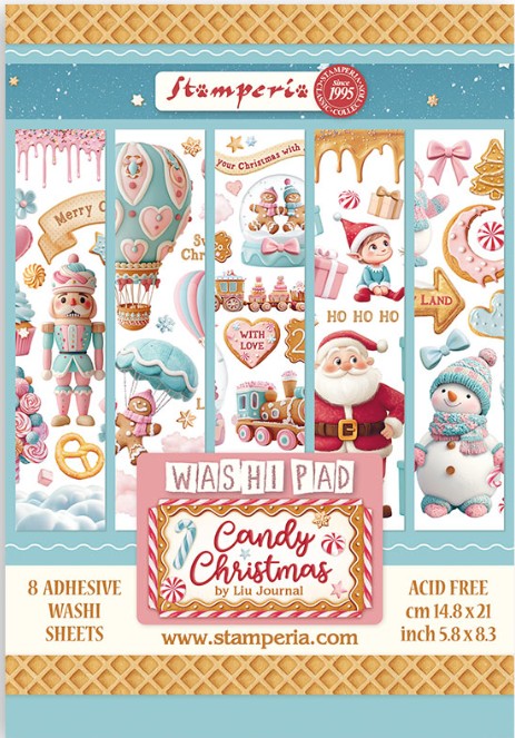 Candy Christmas - Washi Pad
