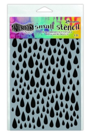 Dylusions Stencil - Teardrops