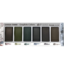 Gansai Tambi Set - Graphite Colors