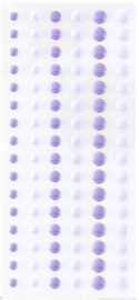 Dimensional Two Tone Purple - Enamel Dots