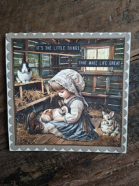 Art Journaling & Card Making Backgrounds Set - Boerderij