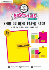 Paper Pack Neon double layered Essentials nr.105