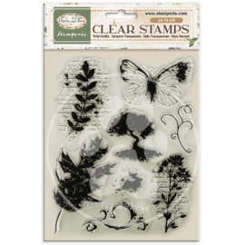 Flowers and Poems - Clearstamp