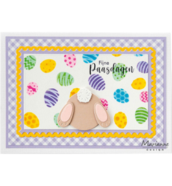 2 layer Easter eggs - Stencil