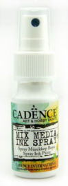 White - Cadence Mix Media Ink Spray