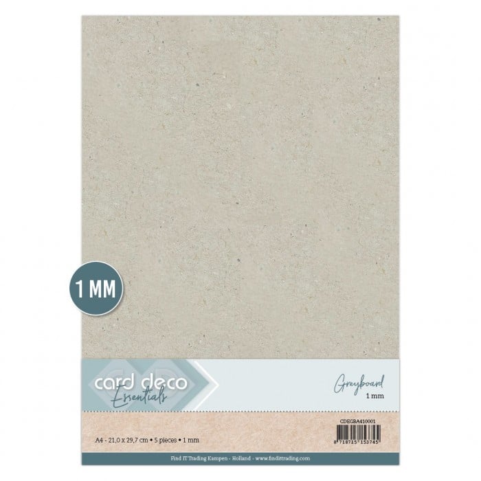 Chipboard/ Greyboard 5 pcs - A4