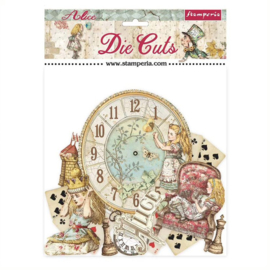 Alice Through the Looking Glass Die Cuts - Chipboard