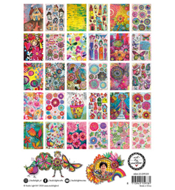 Collage Paper Pad Cut and paste book - Color addict  nr.309