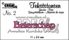 Beterschap (NL) - Tekststans