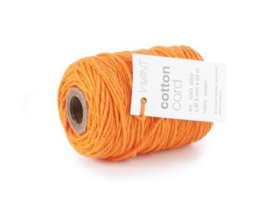 Koord Cotton Fijn Oranje