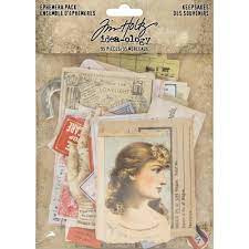 Tim Holtz Ephemera Pack Keepsakes