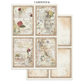 Flowers and Poems - Junk Journal Stickers, Backgrounds, Cut-Outs