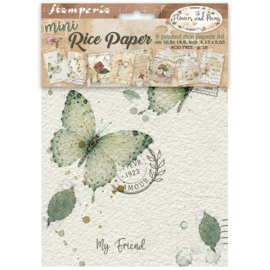 Flowers and Poems - Mini Rijstpapier