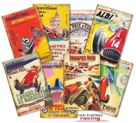 Decorer mini Paper Pack - Old Posters Racing