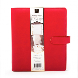 American Crafts DCWV Planner - red