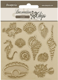Songs of the Sea Shells and Fish - Decorative Chips