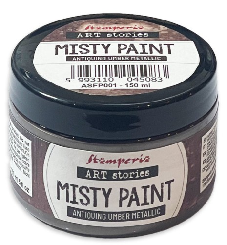 Art Stories Misty Paint Metallic Antiquing Umber
