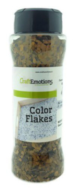 Color Flakes - Graniet Bruin