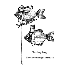 Shrimping - Unmounted Rubber Stamps