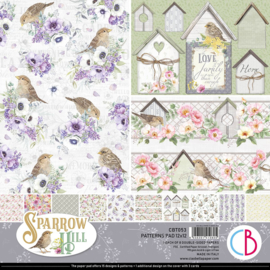 Sparrow Hill Patterns Pad - 12x12"